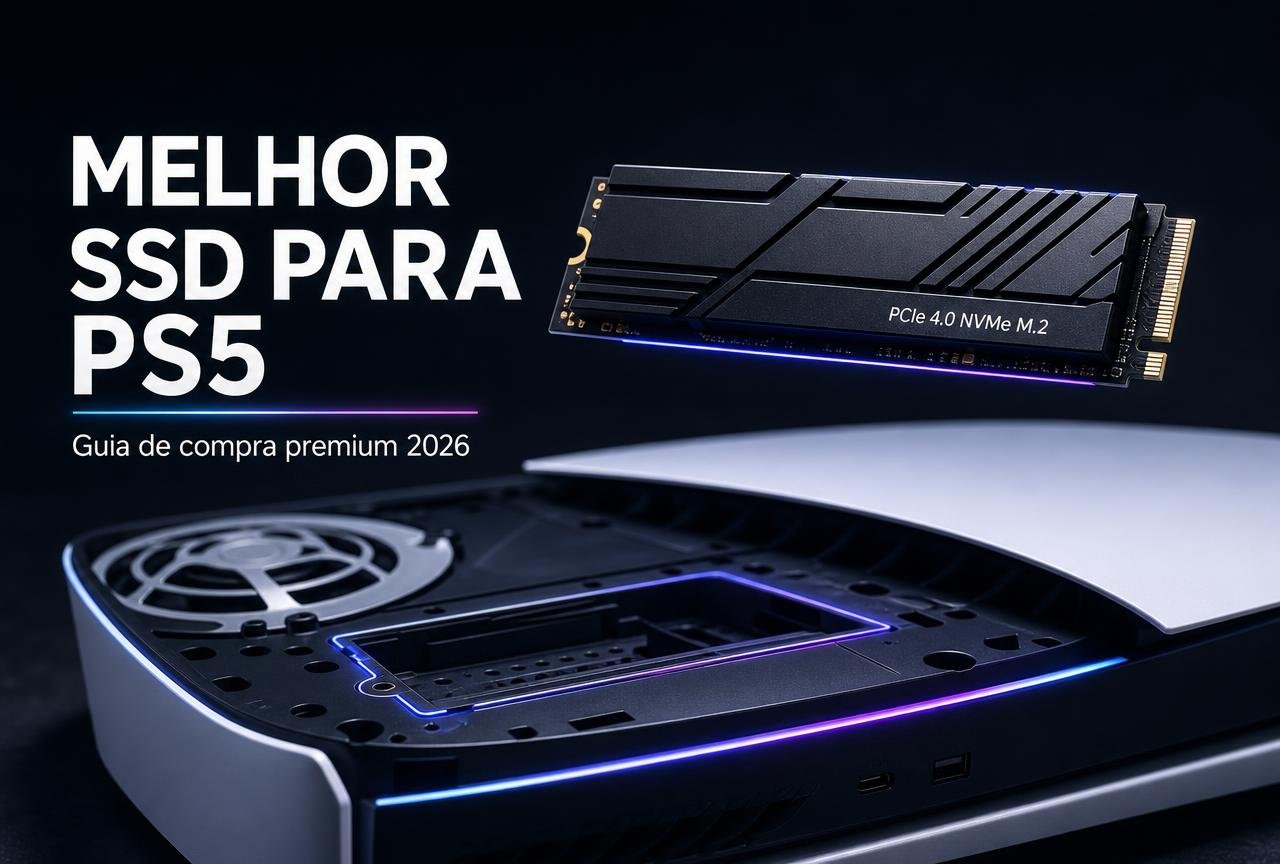 Melhor SSD para PS5 em 2026: Guia Definitivo de Compra e Instalação